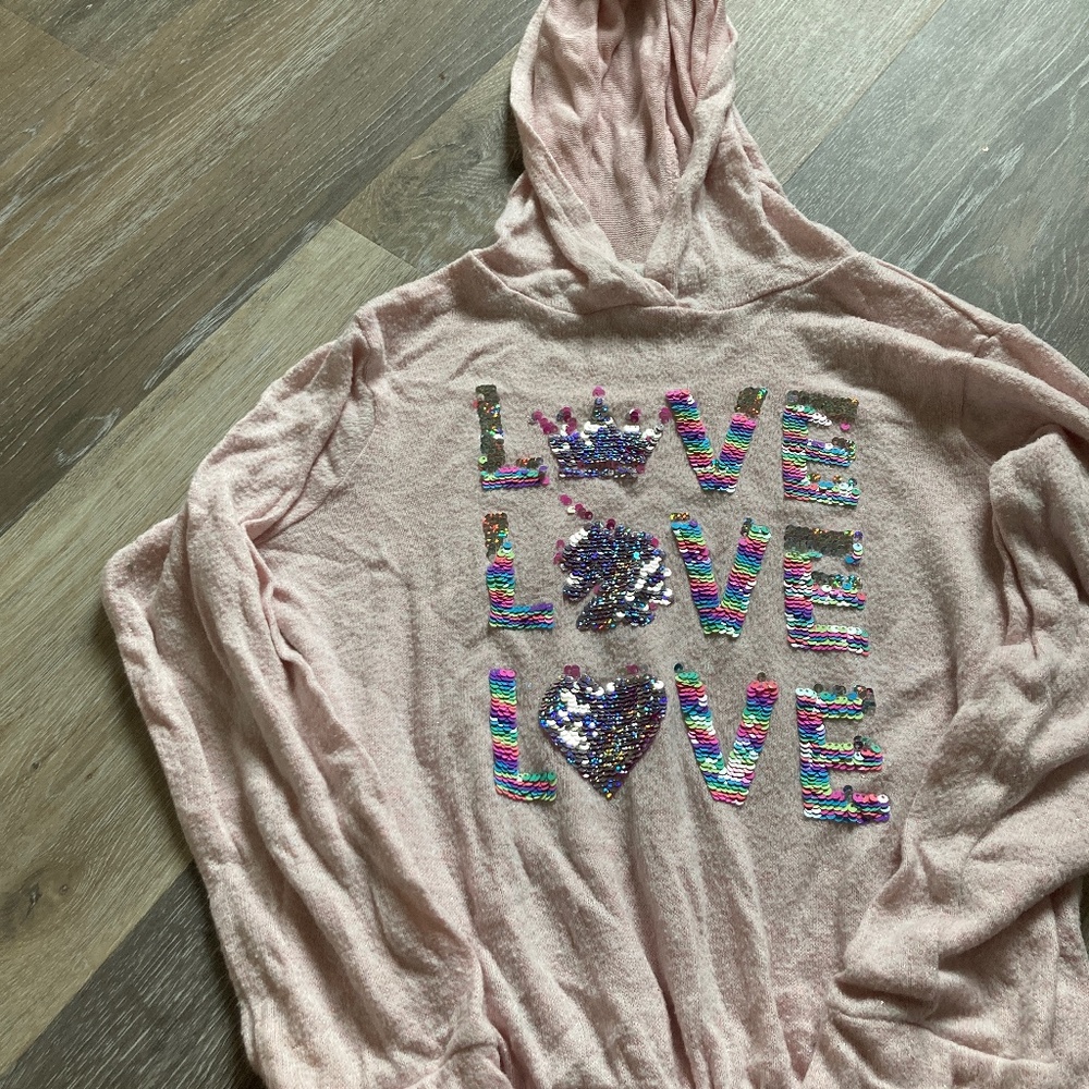 Girls Unicorn Love Shirt